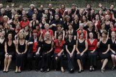 Der Solitude-Chor Stuttgart (Open Air 2007 Killesberg Stuttgart, Projekt Sommernachtstraum)