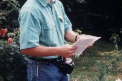 Der erste Auftritt als Dirigent 1985
