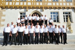Der Männerchor des MGV Neuhausen
